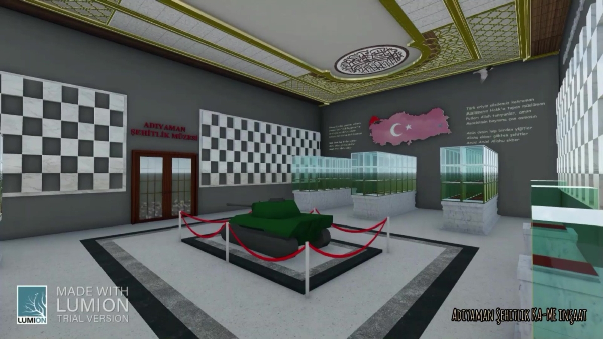 ADIYAMAN ŞEHİTLİĞİNE MUHTEŞEM PROE